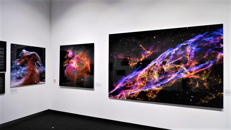 東京都写真美術館／展覧会レポート／OBIKAKE／138億光年 宇宙の旅