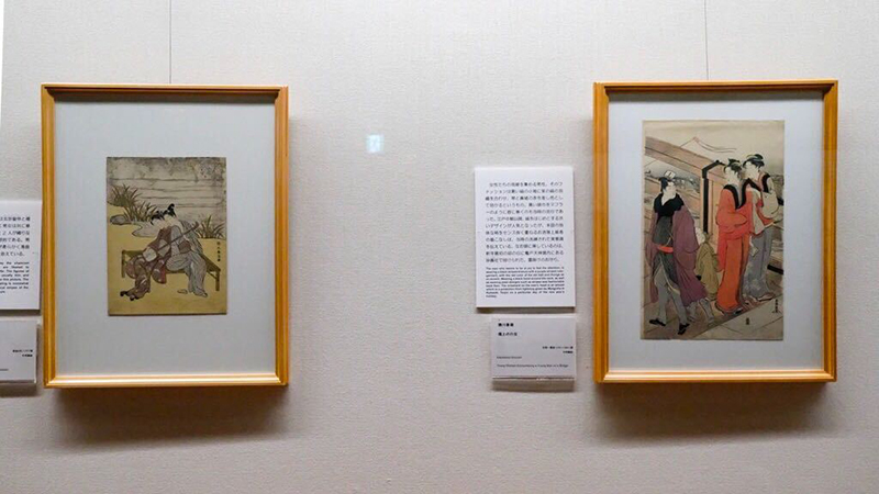 太田記念美術館　和装男子　浮世絵　日本美術　OBIKAKE　展覧会レポート